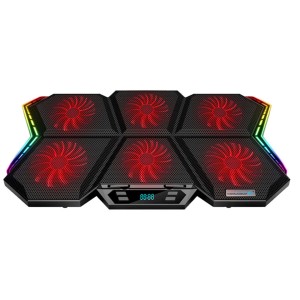 پایه خنک کننده لپ تاپ کول کولد RGB مدل 6-K40